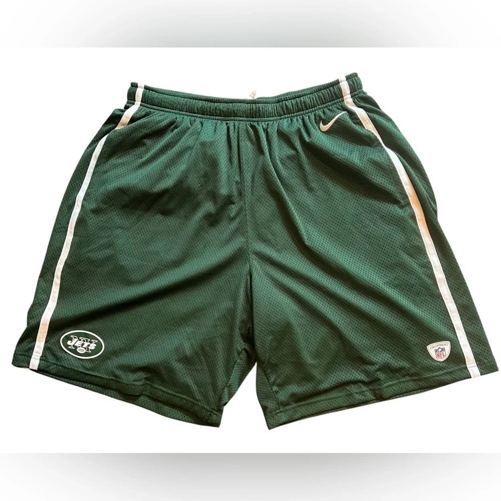 Nike‎ Training Equipment Mesh Athletic Shorts. NFL NY Jets. Men's 3XL - XXXL